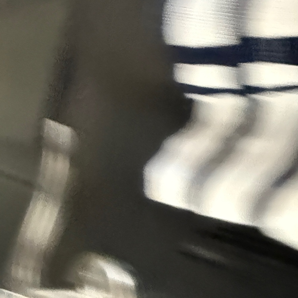 LOFT Women's Navy and White Striped Long-Sleeve Top - Picture 4 of 6